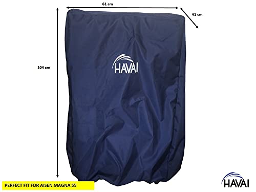 Buy Havai Blue Anti Bacterial Cover Aisen Magna 55 Liter Desert