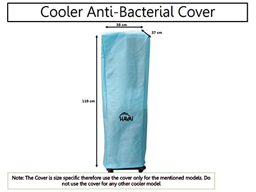 HAVAI Anti Bacterial Cover for Havai Bullet XL 34 Litre Tower Cooler Water Resistant. Cover Size(LXBXH) cm: 38 X 37 X 118