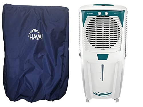 HAVAI Premium Cover for Crompton Ozone 88 Litre Desert Cooler 100% Waterproof Cover Size(LXBXH) cm: 61 X 41 X 121