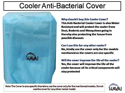 HAVAI Anti Bacterial Cover for Summercool Octus 90 Litre Desert Cooler Water Resistant.Cover Size(LXBXH) cm: 67 X 53 X 118