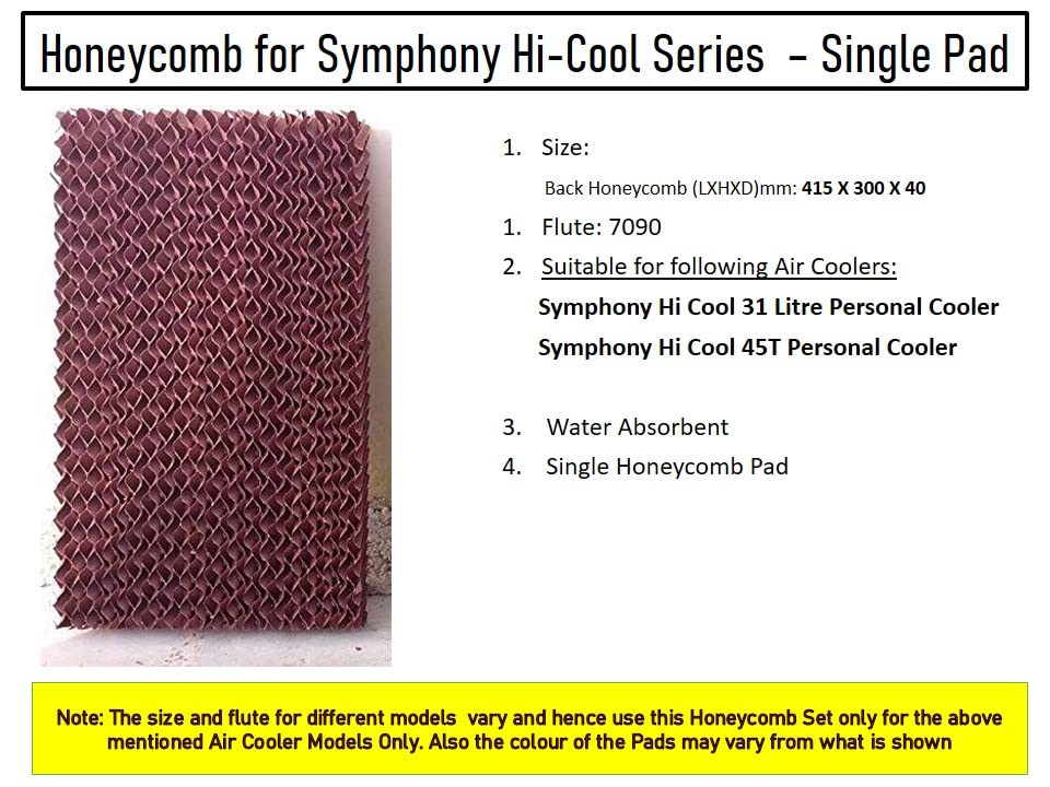 Honeycomb cooling pad store symphony